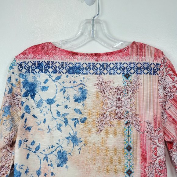 Christopher & Banks Lightweight Elbow Sleeve Top, Size M - Picture 5 of 9